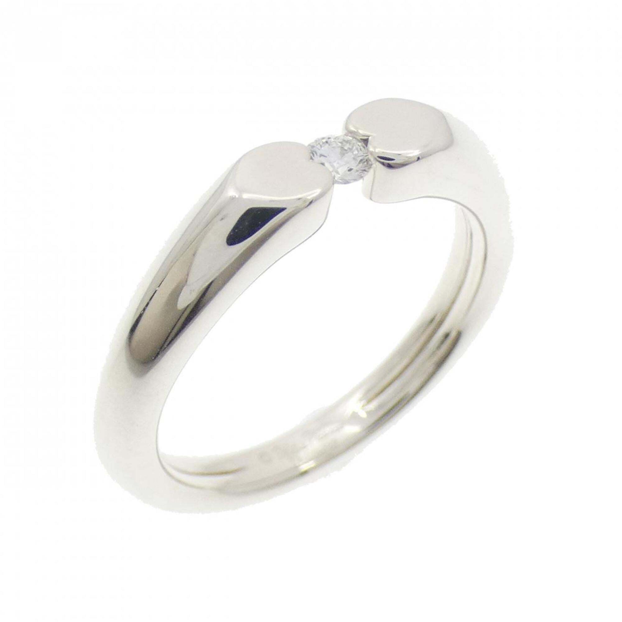 Tiffany Silver Diamond Ring 1090$